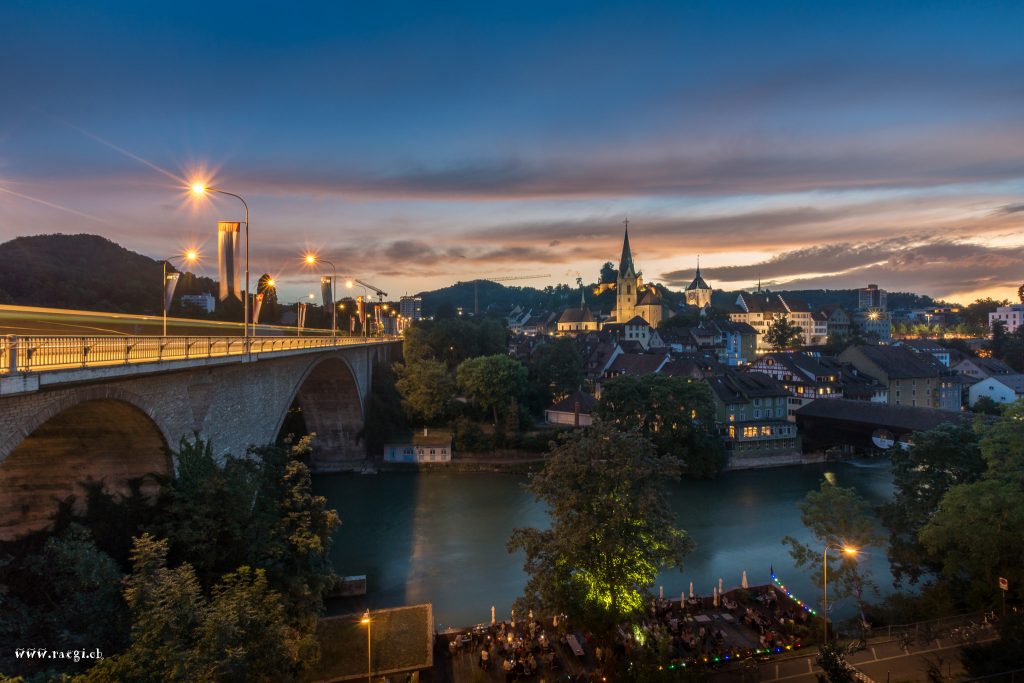 Sommerabend Baden